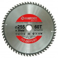 Диск пильный по дереву (255x30 мм, 60 зубьев) HARDEE HM101-2553060