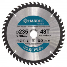 Диск пильный по дереву (235x30 мм, 48 зубьев) HARDEE HP101-2353048