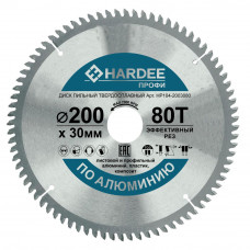 Диск пильный по алюминию (200x30 мм, 80 зубьев) HARDEE HP104-2003080