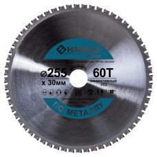Диск пильный по металлу (255x30 мм, 60 зубьев) HARDEE HP105-2553060