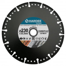 Диск алмазный сегментный универсальный (230x22,23 мм) HARDEE HP212-230225