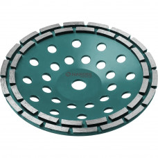 Чашка шлифовальная алмазная по бетону (230x22,23 мм, двухрядная) HARDEE HP302-230226 Чашка шлифовальная алмазная по бетону (230x22,23 мм, двухрядная) HARDEE HP302-230226