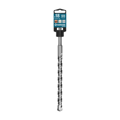 Бур по бетону, кирпичу и камню SDS-plus (18x260 мм, 2 грани) HARDEE HP701-18260