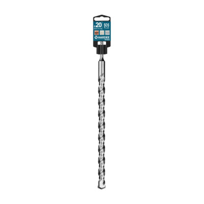 Бур по бетону, кирпичу и камню SDS-plus (20x310 мм, 2 грани) HARDEE HP701-20310