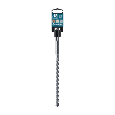 Бур по бетону, кирпичу и камню SDS-max (18x370 мм, 4 грани) HARDEE HP703-18370