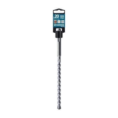 Бур по бетону, кирпичу и камню SDS-max (20x370 мм, 4 грани) HARDEE HP703-20370