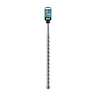 Бур по бетону, кирпичу и камню SDS-max (28x520 мм, 4 грани) HARDEE HP703-28520