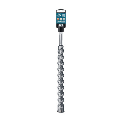 Бур по бетону, кирпичу и камню SDS-max (35x520 мм, 4 грани) HARDEE HP703-35520