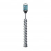 Бур по бетону, кирпичу и камню SDS-max (40x520 мм, 4 грани) HARDEE HP703-40520